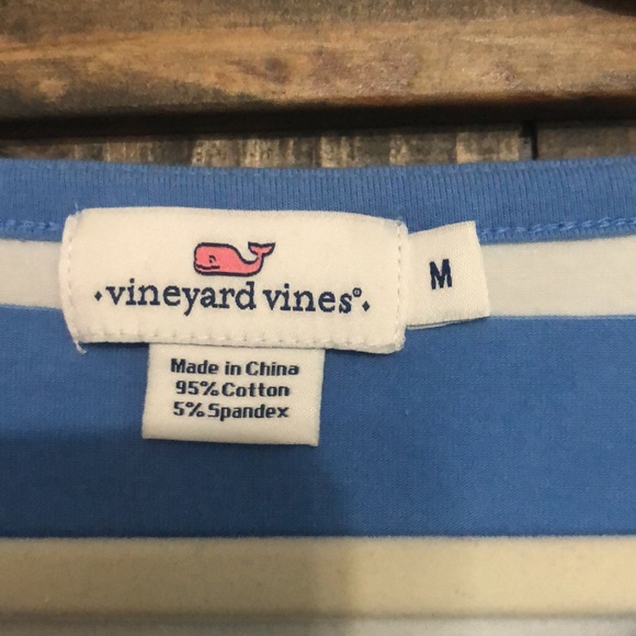 Vineyard Vines Striped Tee Shirt Dress Medium - Picture 2 of 4